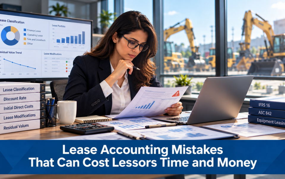 Lease accounting mistakes that cost lessors time and money