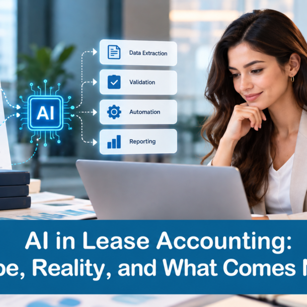 AI in lease accounting for automated data and accounting processes